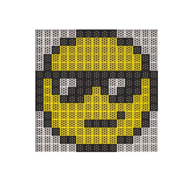 Pixel-Motiv "SMILEY" (ohne Rahmen)