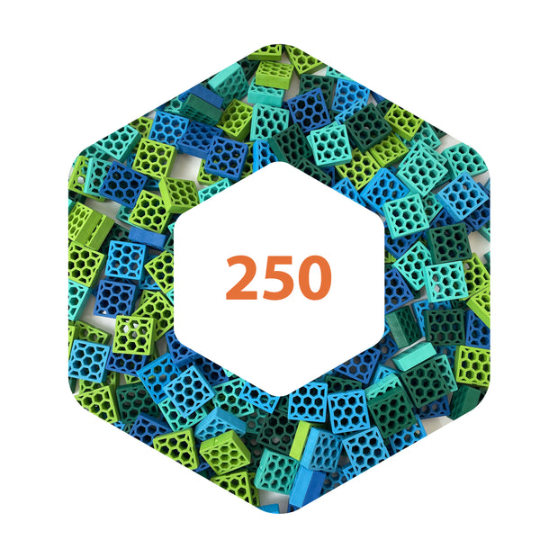 Pixel-Pack mit 250 Bausteinen