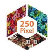 Pixel-Pack mit 250 Bausteinen