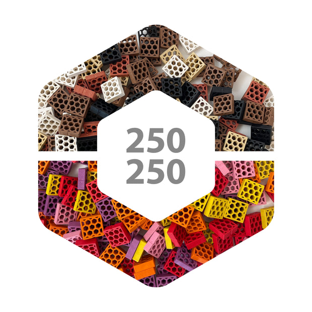 Pixel-Pack mit 500 Bausteinen