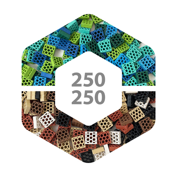 Pixel-Pack mit 500 Bausteinen