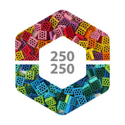 Pixel-Pack mit 500 Bausteinen