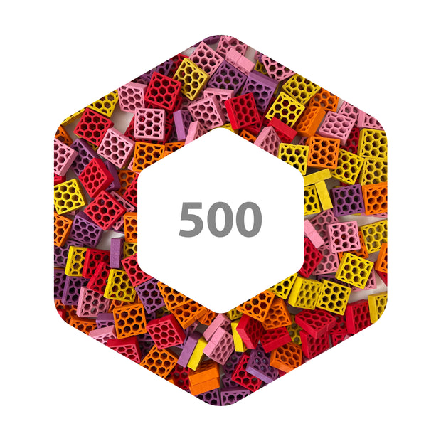 Pixel-Pack mit 500 Bausteinen