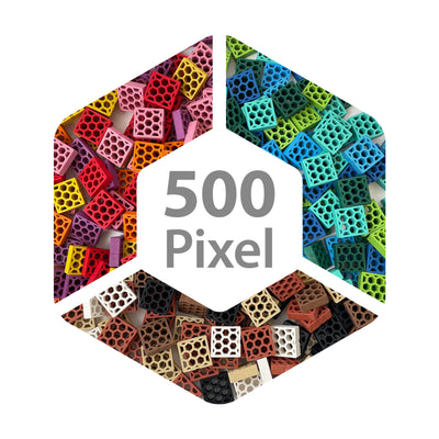 Pixel-Pack mit 500 Bausteinen