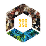 Pixel-Pack mit 750 Bausteinen