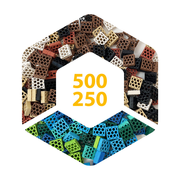 Pixel-Pack mit 750 Bausteinen