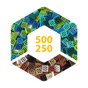 Pixel-Pack mit 750 Bausteinen