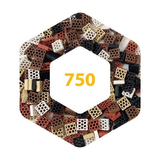 Pixel-Pack mit 750 Bausteinen