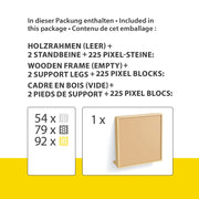 Pixel-Frame inkl. Motiv "SMILEY"