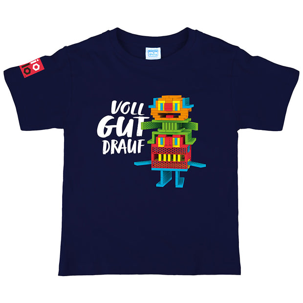 T-shirt « Voll gut drauf » en plusieurs couleurs