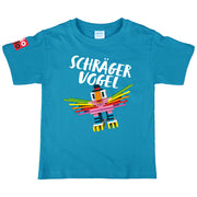 T-Shirt "Schräger Vogel" in vele kleuren
